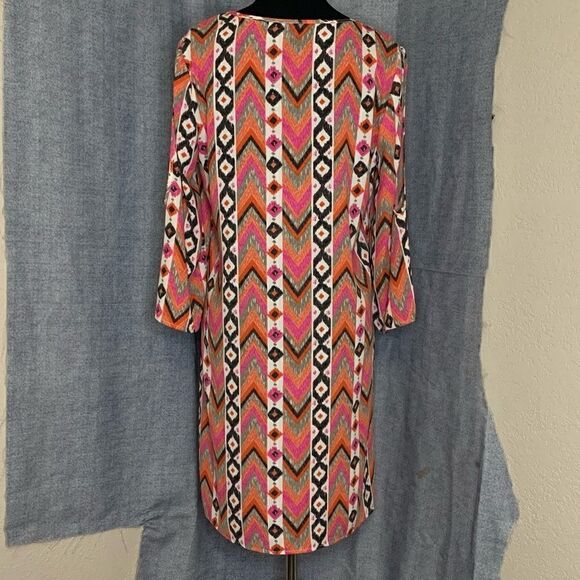 Colorful zigzag dress   - Picture 2 of 14